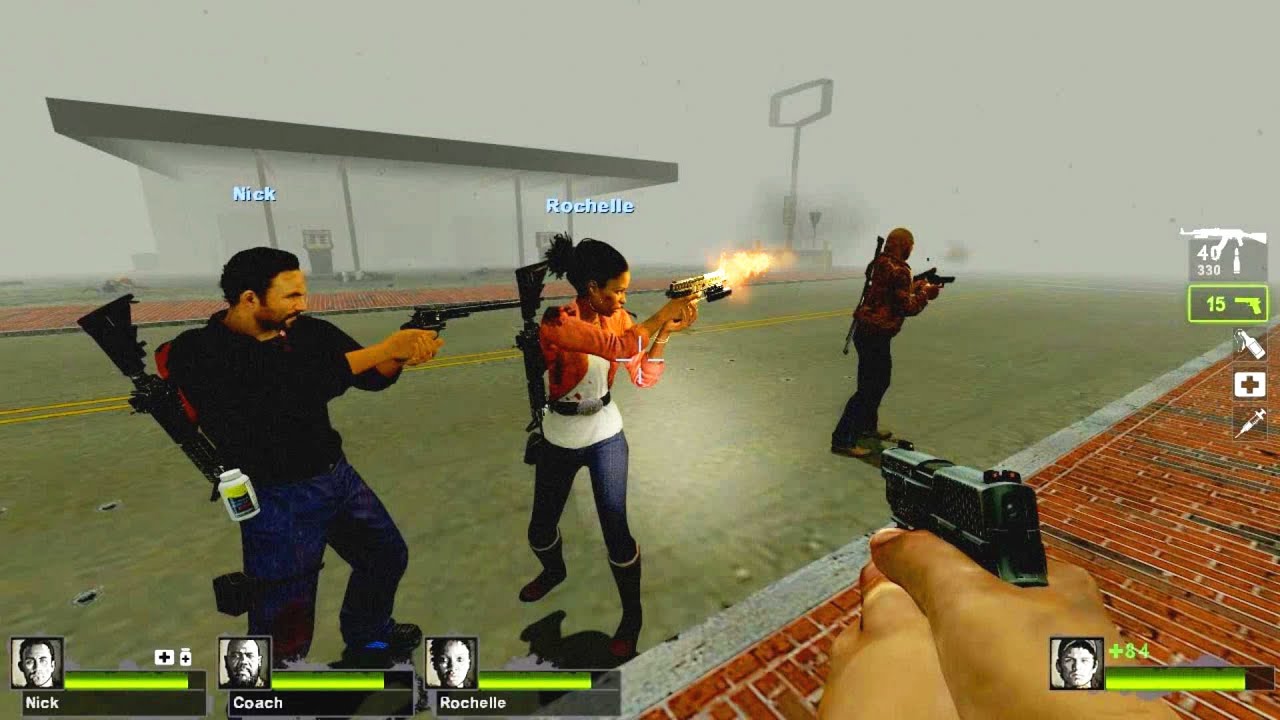 Left 4 Dead 2 - Silent Hill: Otherside of Life Campaign Multiplayer Gameplay Walkthrough