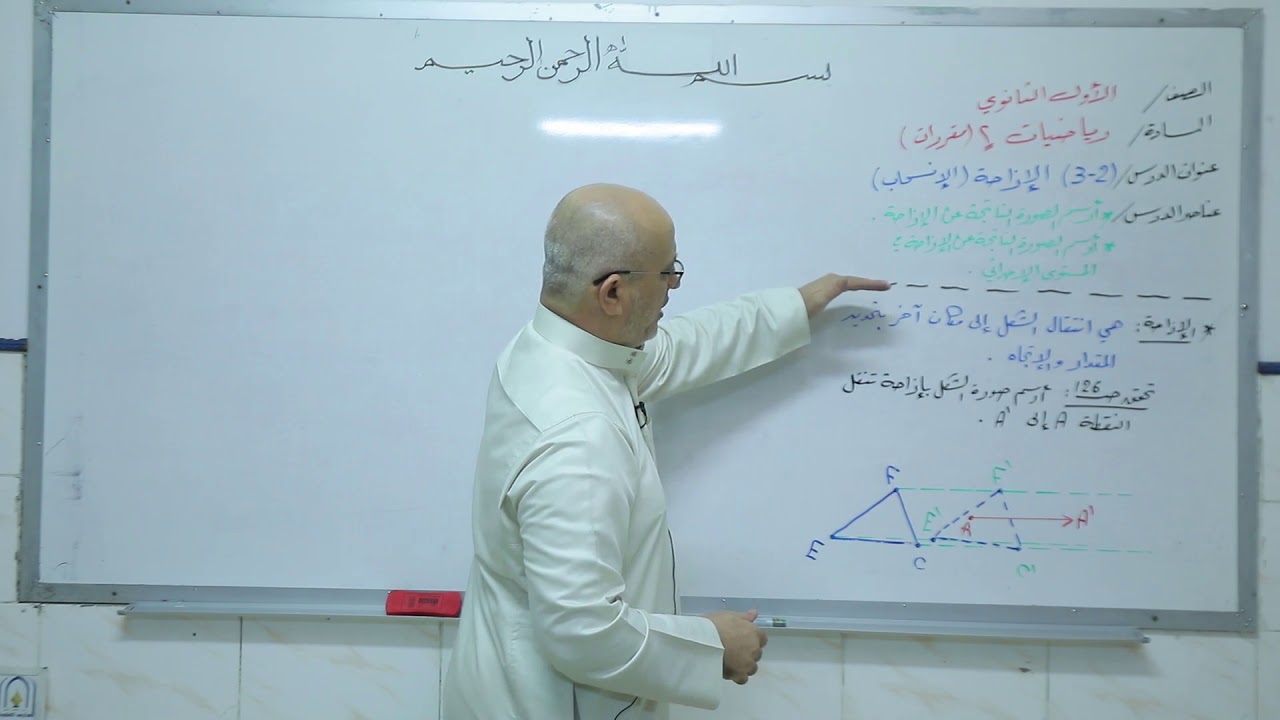 الإزاحة الانسحاب