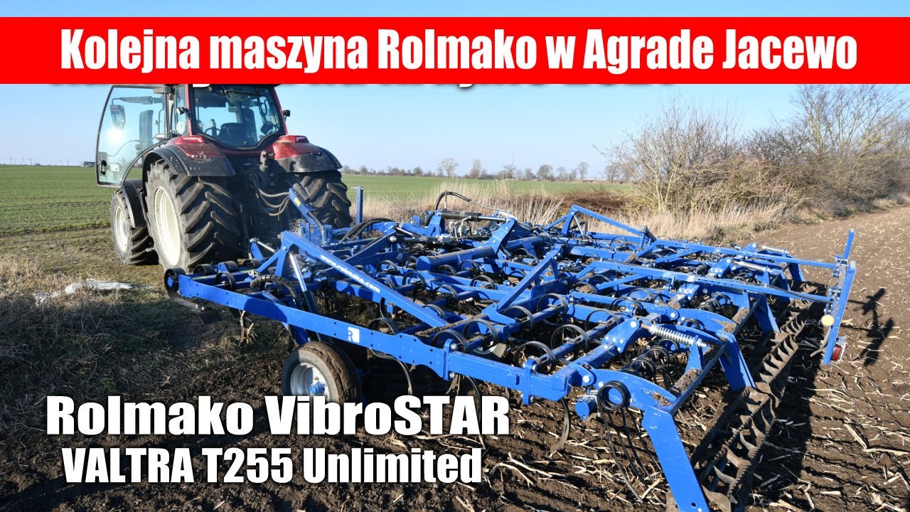 Kultywator przedsiewny VibroSTAR &ndash; kolejny agregat upraowy Rolmako w Agrade Jacewo