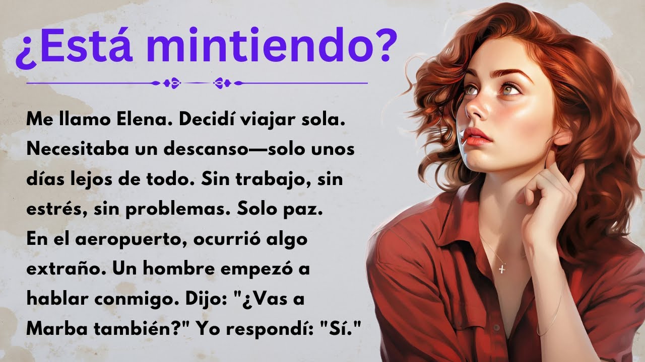 Learn SPANISH with this SIMPLE STORY  |  Level 3 ⭐