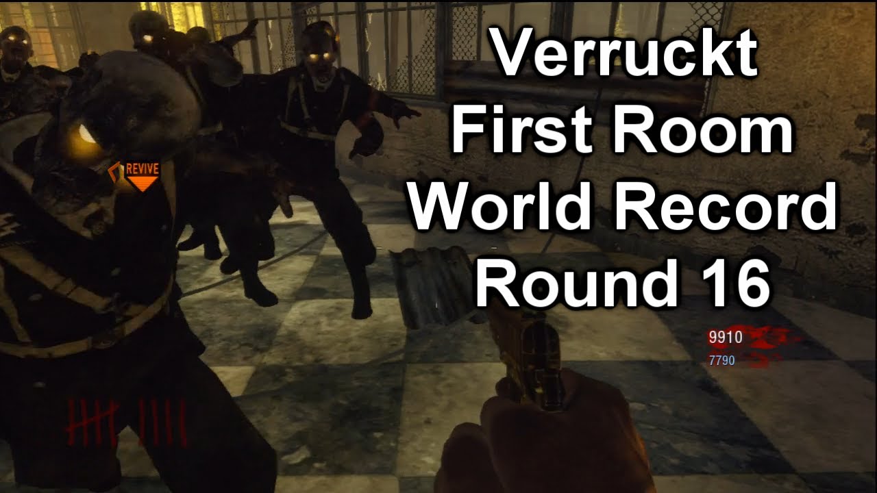 Verruckt First Room World Record Round 16 2 player