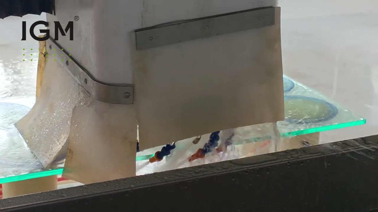 CNC glass milling machine for digging grinding and chamfering