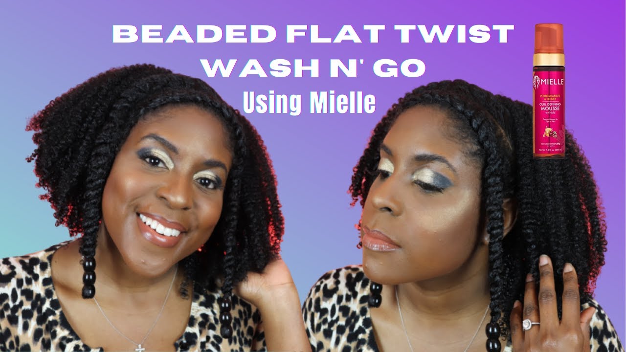 😍 This Flat Twist Wash n' Go is a Looook!