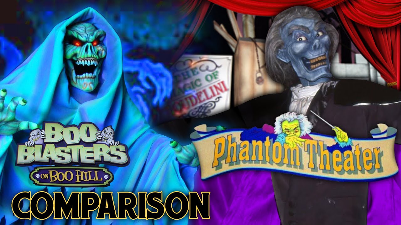 Phantom Theater and Boo Blasters Side By Side Comparison