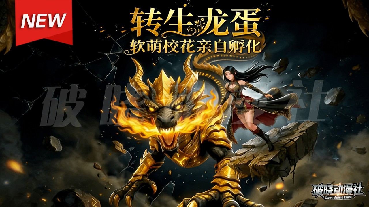 MULTISUB📢新番上线《转生龙蛋，软萌校花亲自孵化》第1~60集丨姜年转生成御兽世界没有孵化的龙蛋，软萌校花不顾所有人的阻拦将我契约。不仅睡觉用体温来孵化我，甚至连洗澡都要跟我一起！#破晓动漫社