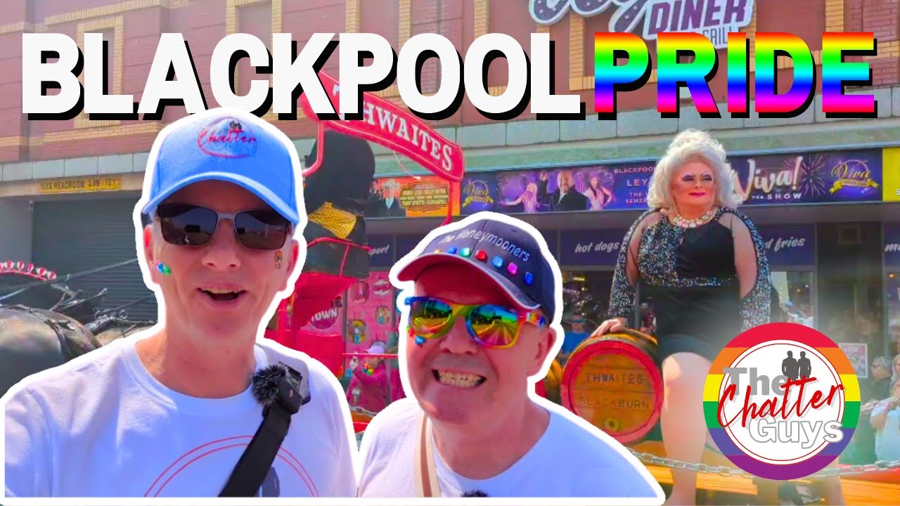Blackpool Pride 2023 — Парад, вечеринка после парада и уличная вечеринка! 🏳️‍🌈