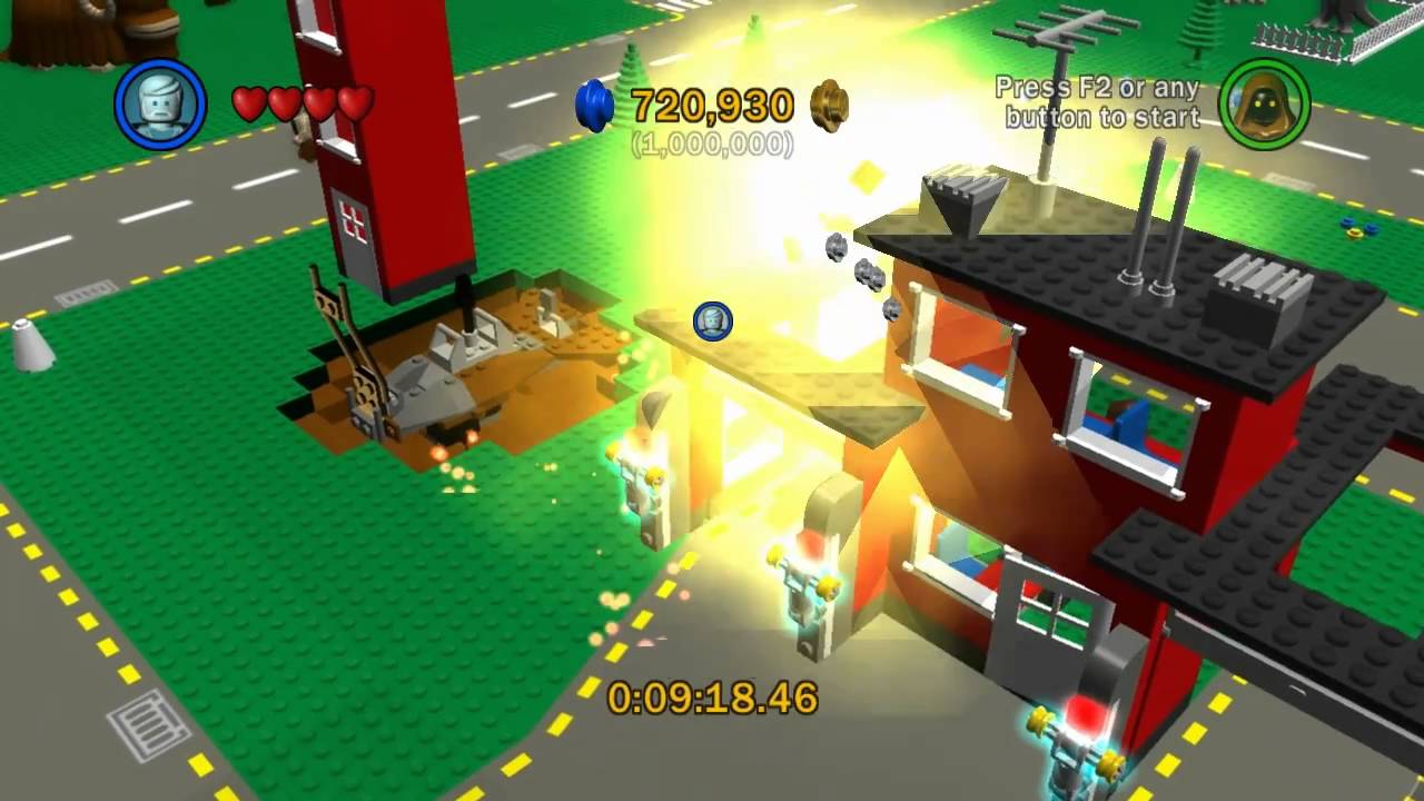 Let's Play Lego Star Wars: The Complete Saga - Bonus Room 5 - Lego City