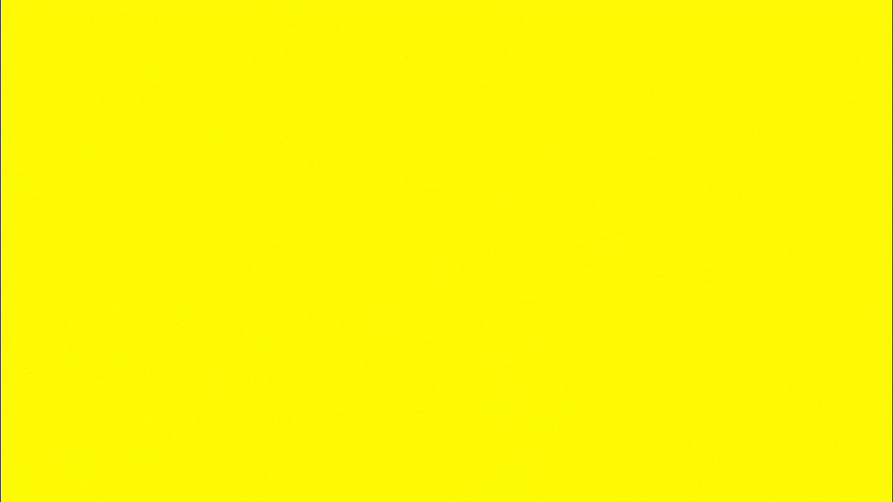 Neon Yellow Color Screen | 3 Hours of Positive Energy & Happiness | 4K