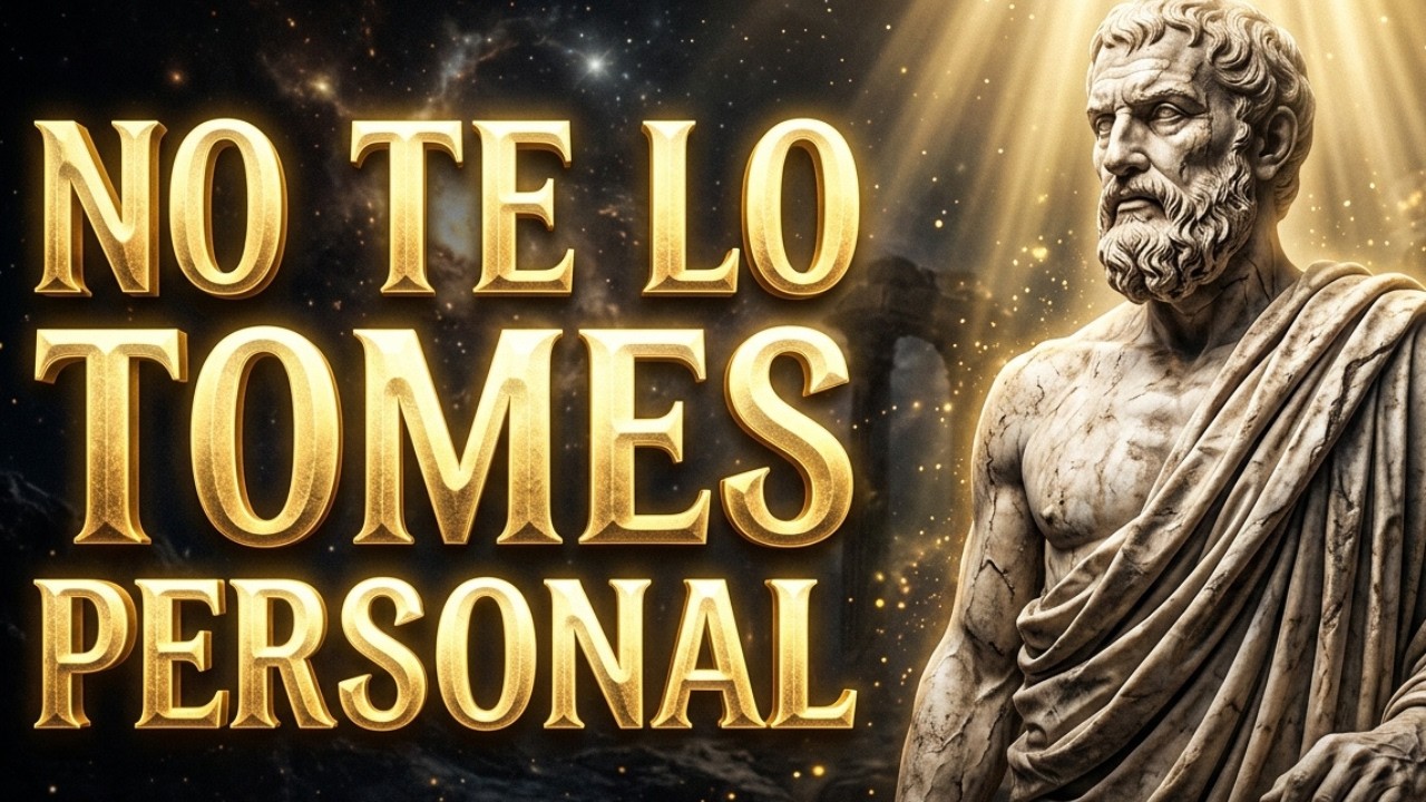 El Secreto Estoico para No Tomarte Nada Personal | Sabiduría de Epicteto