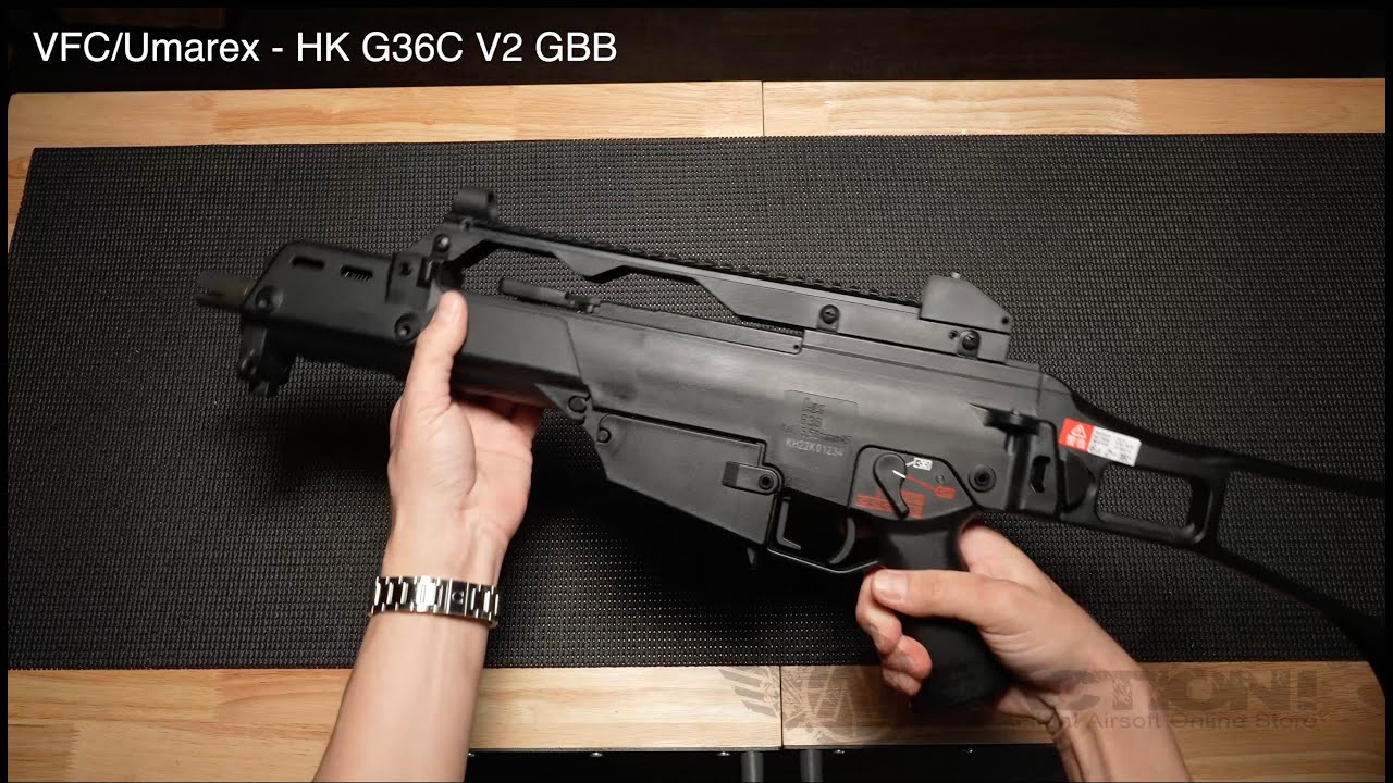 開箱 VFC/Umarex G36C V2 GBB