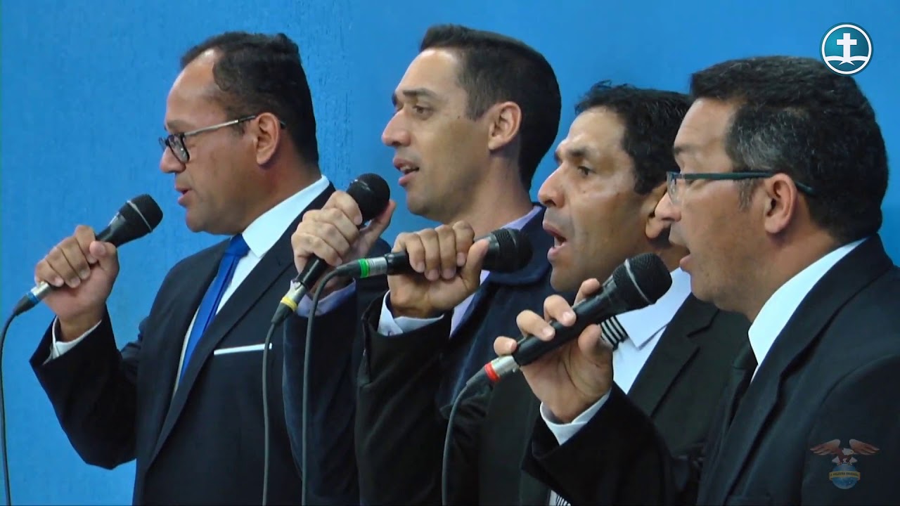 MAIS PERTO QUERO ESTAR - QUARTETO EBENÉZER - Tabernáculo da Fé Em Goiânia-GO ᴴᴰ