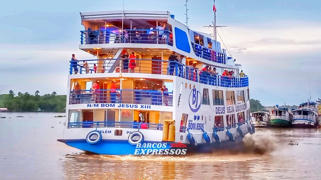 NAVIO BOM JESUS XIII SAINDO PARA BELÉM DO PARÁ