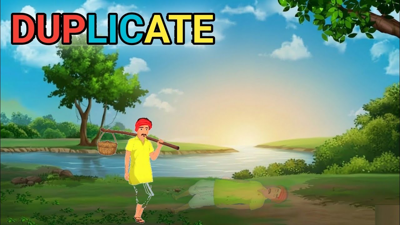 Duplicate | डुप्लीकेट | cartoon story| Cartoon kahani| Hindi kahaniyan| moral stories 