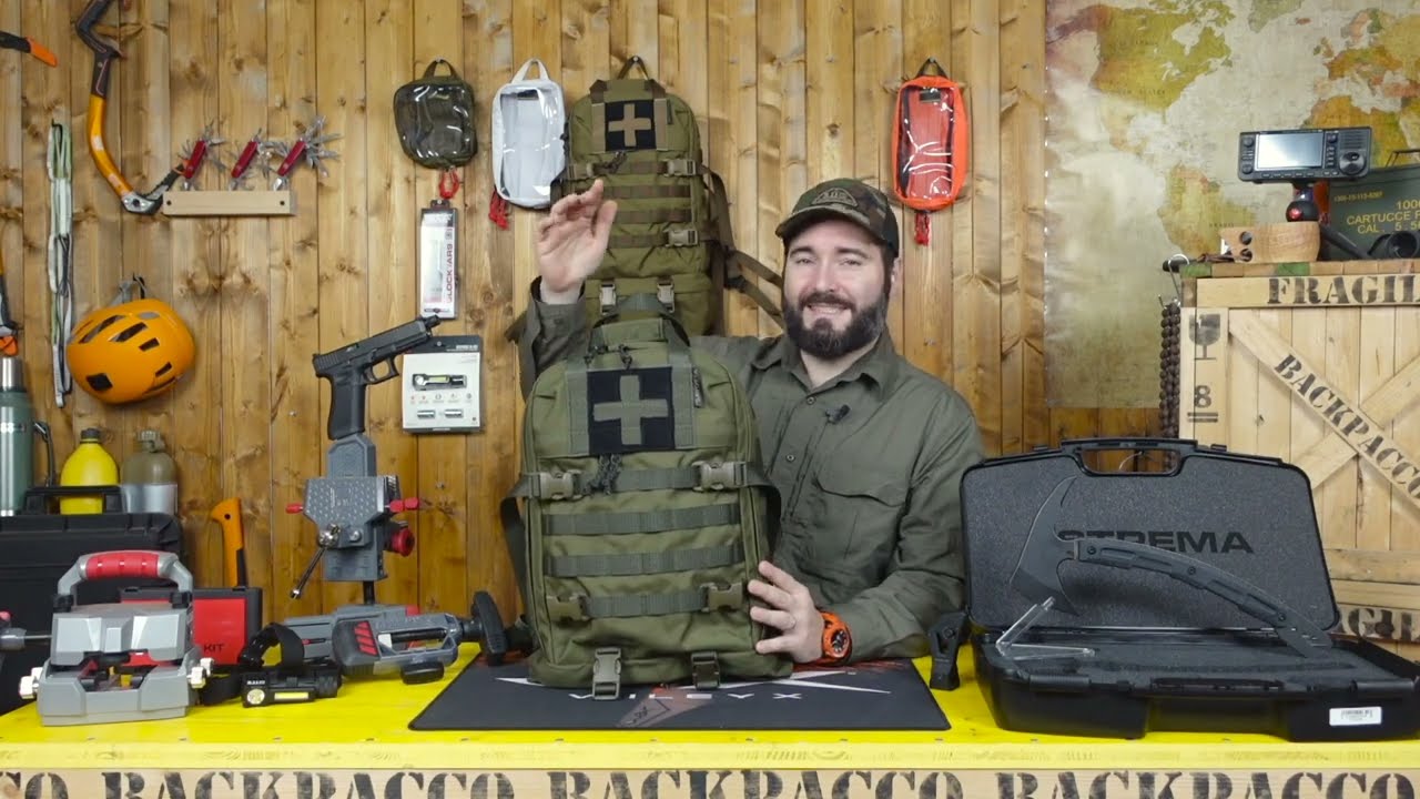 SAVOTTA - MEDIC PACK 18 - Zaino medico da 18 L