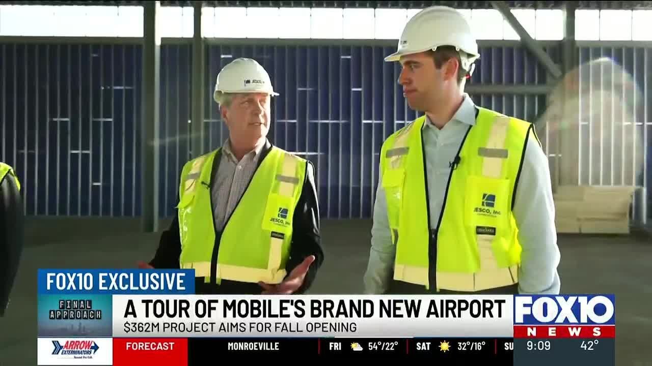 Exclusive look inside Mobile’s new airport terminal