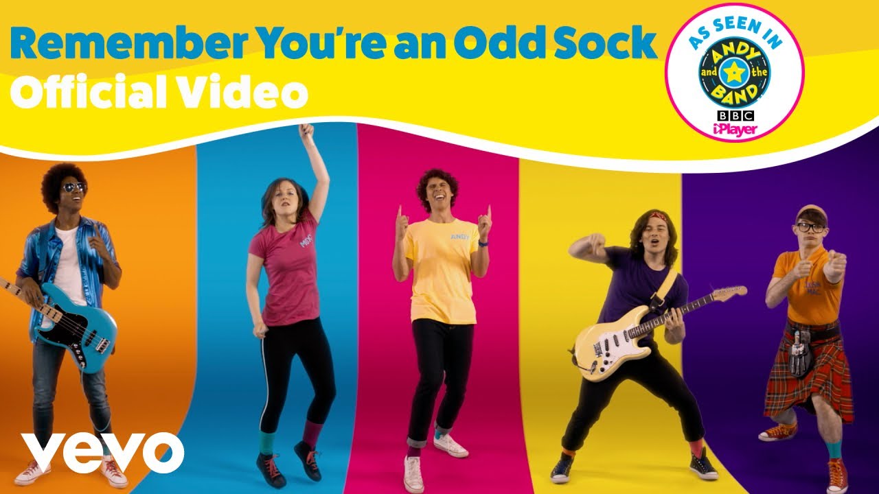 Andy and the Odd Socks - Remember You're an Odd Sock (Official Video)