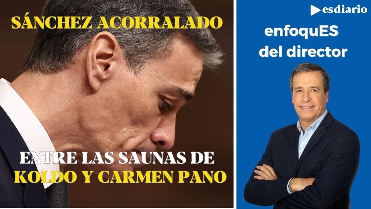 Sánchez acorralado en un día negro: Koldo le señala con las saunas y Carmen Pano le mete en un lío