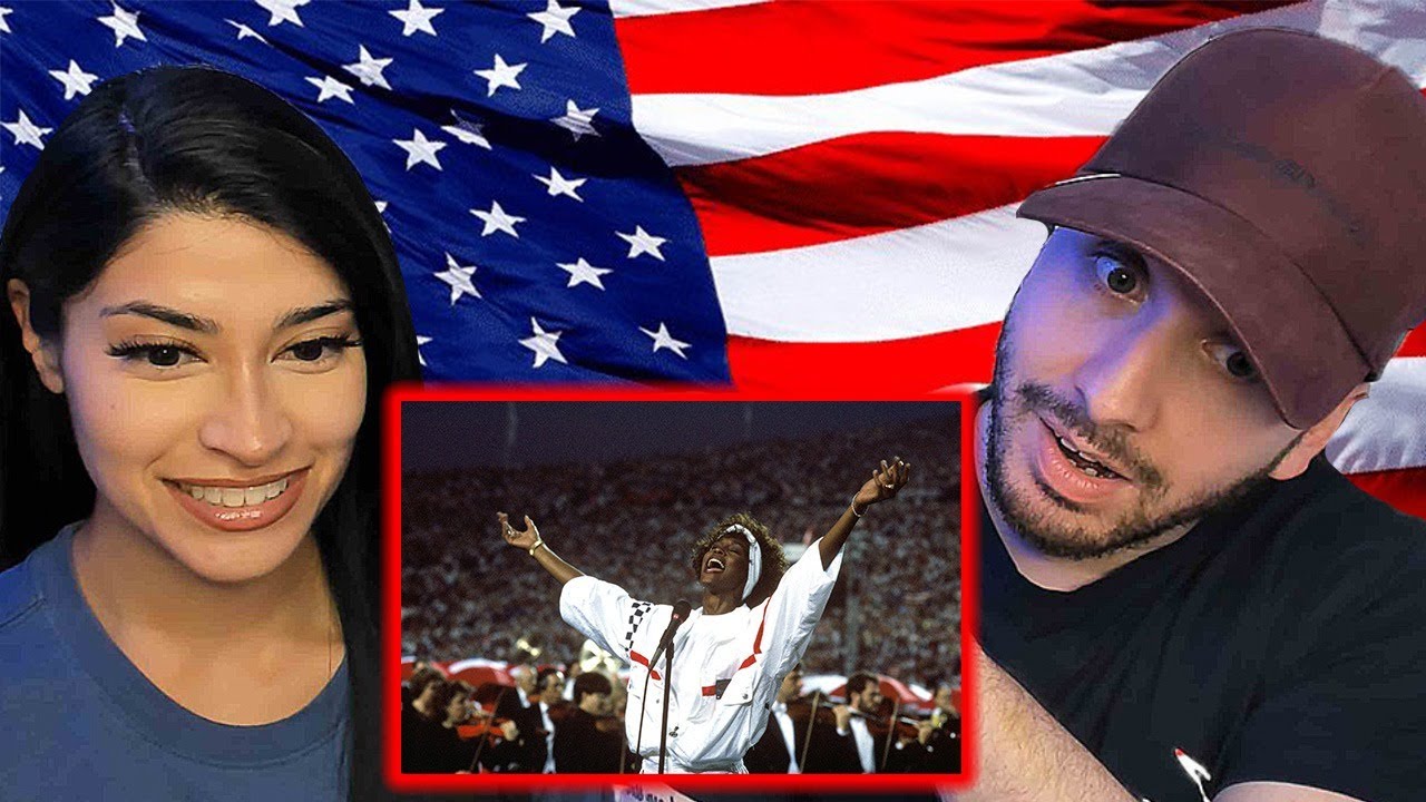 Brits React to Whitney Houston's Star Spangled Banner Performance!