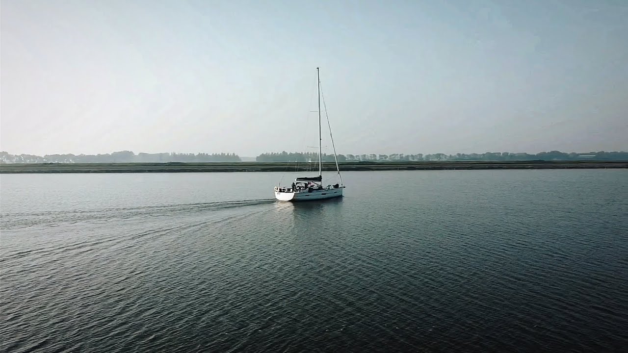 Lemmer Beach Friesland Netherlands.