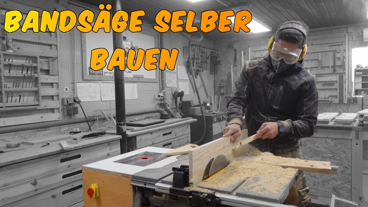 Bandsäge selber bauen #1 | Rahmen zusägen