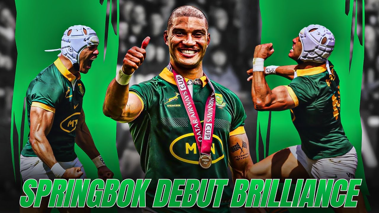 Dream Springbok Debut | Edwill van der Merwe | Skill & Speed
