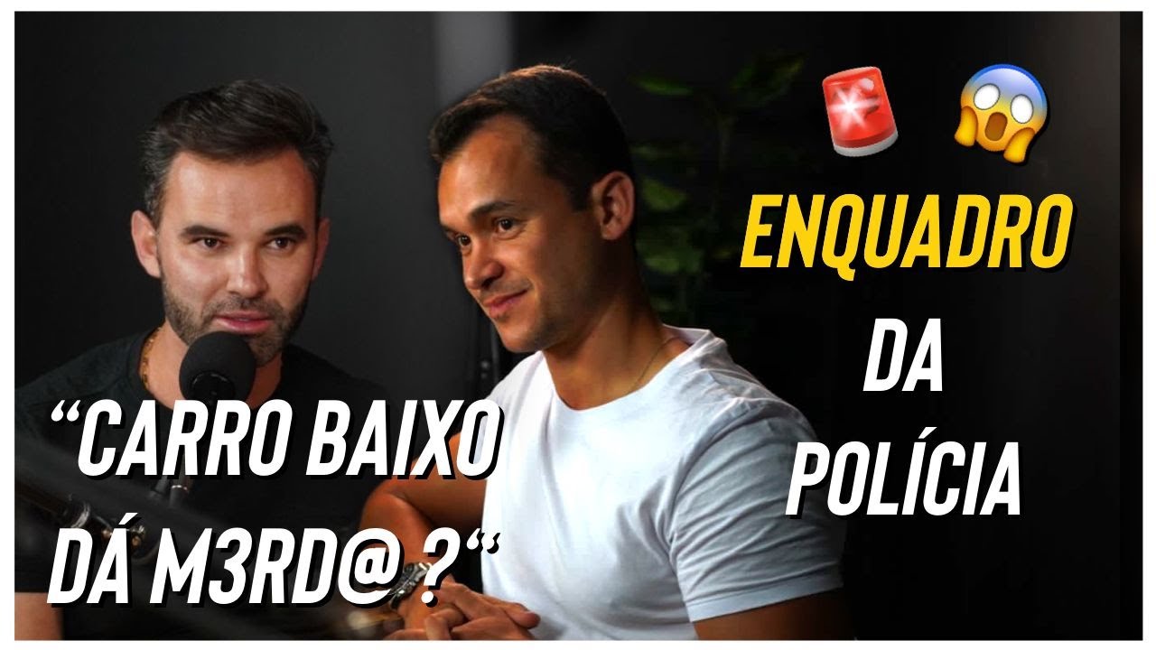 LowCars - Enquadro da Policia desanimo com carro baixo - PodCARst com Leobh