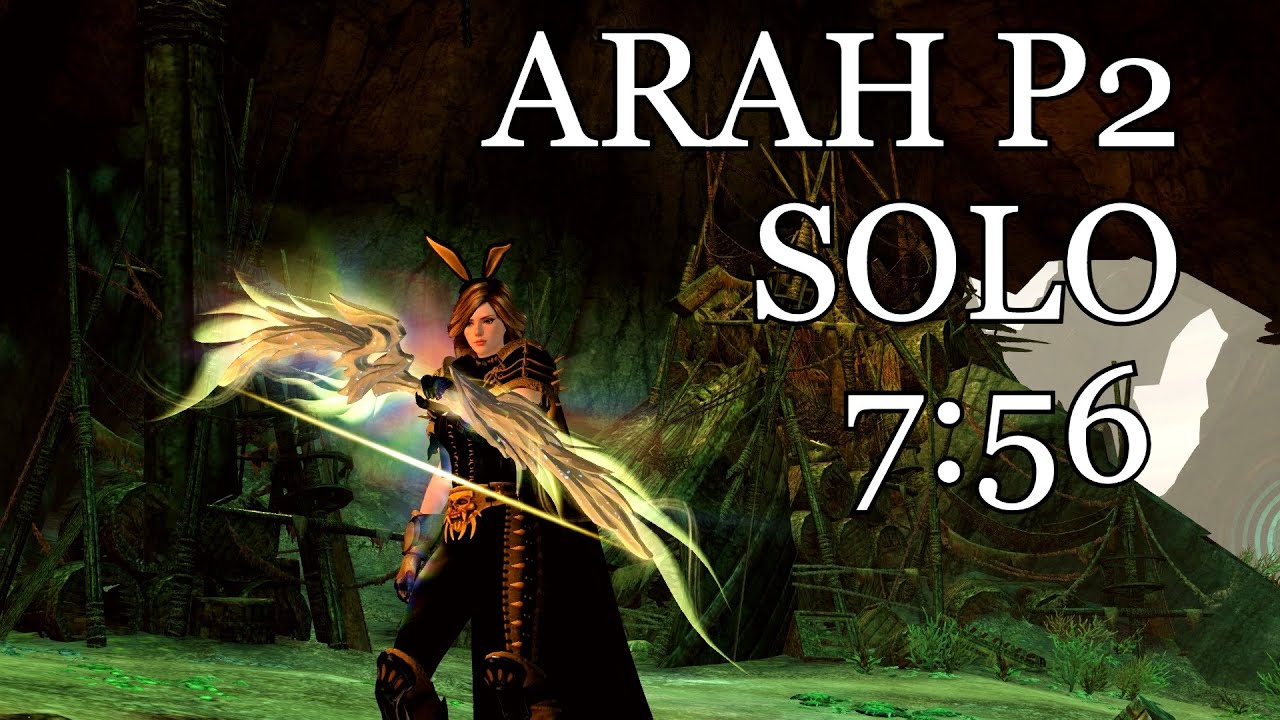 GW2: Arah p2 Thief solo 7:56