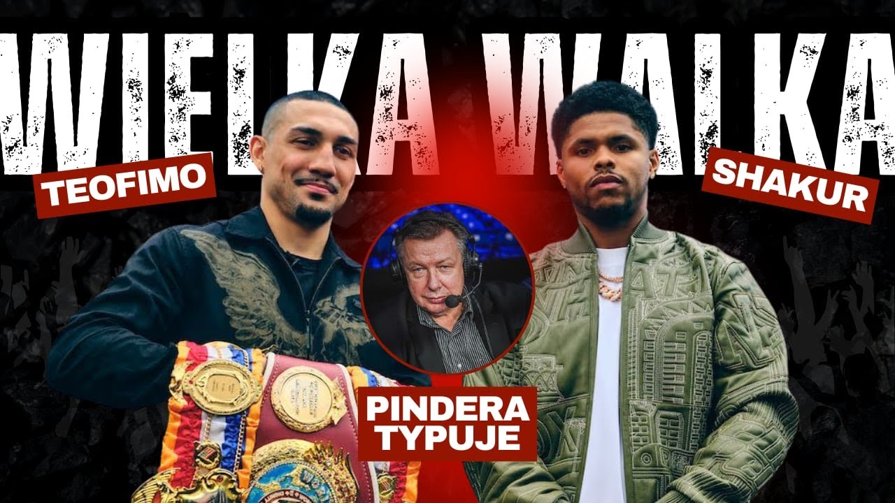 PIERWSZY HIT 2026 ROKU! TEOFIMO KONTRA SHAKUR - JANUSZ PINDERA O WIELKIEJ WALCE Z PODTEKSTAMI!