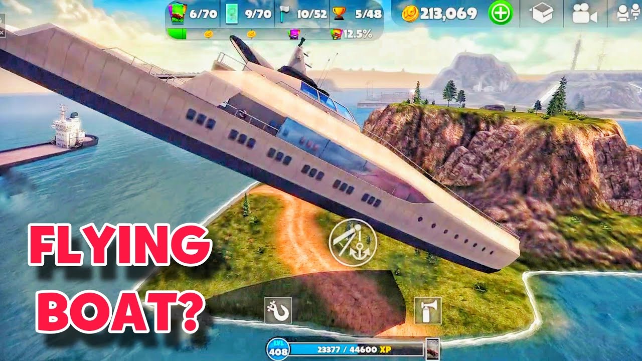 Off The Road - JUMPING Backward Luxury Yatch | New Map Archipelago  Gameplay HD