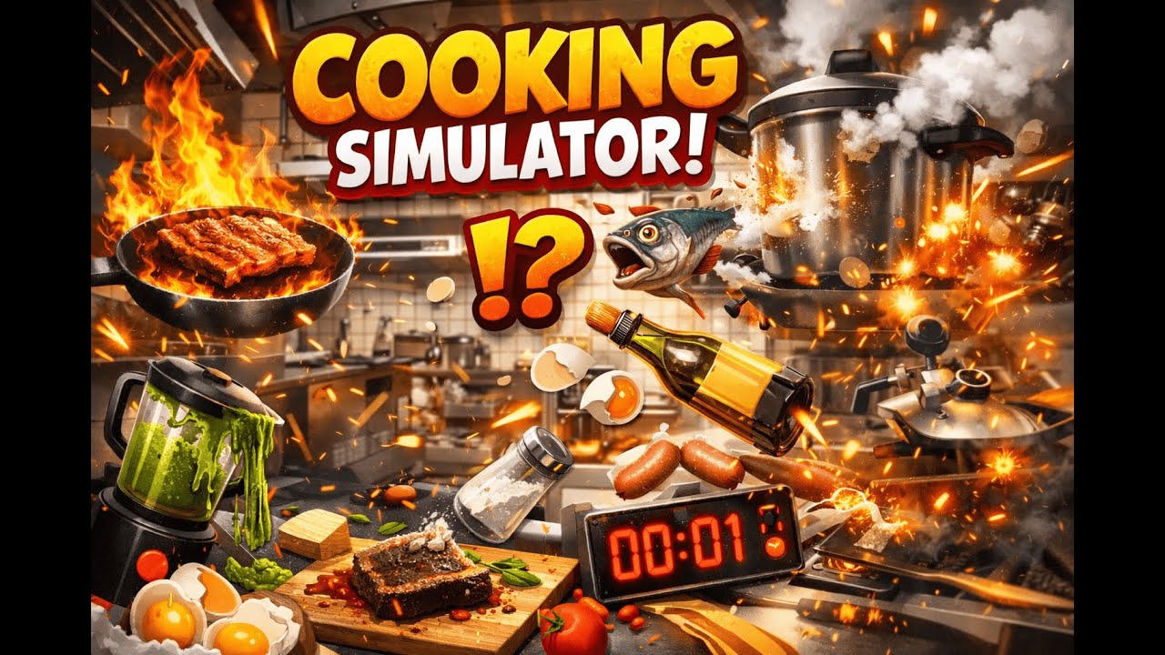 Mai customers ko maut khilata hu | Cooking Simulator Part 1