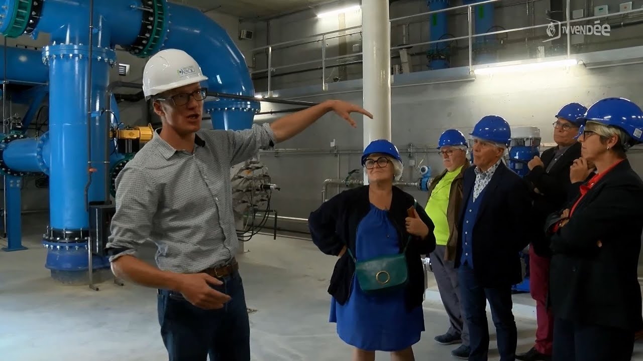 La Roche-sur-Yon : Une nouvelle usine d'eau potable à Moulin Papon