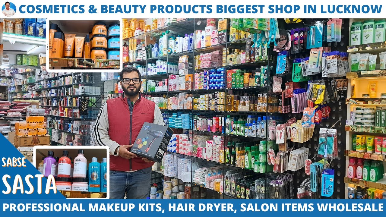 Beauty Parlour Products, Salon Items, Professional Cosmetics Items Biggest Wholesaler in Lucknow