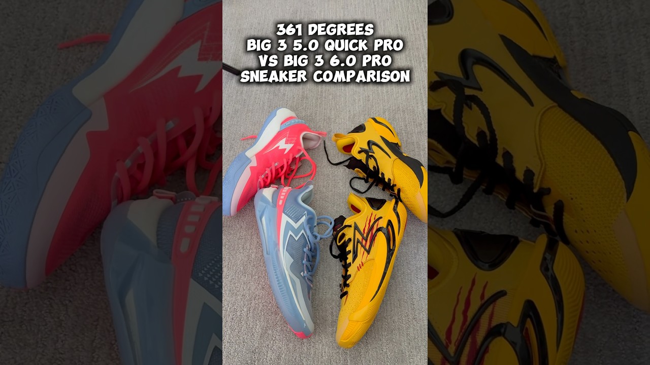 361 Degrees Big 3 5.0 Vs 6.0! Which is Better ?!