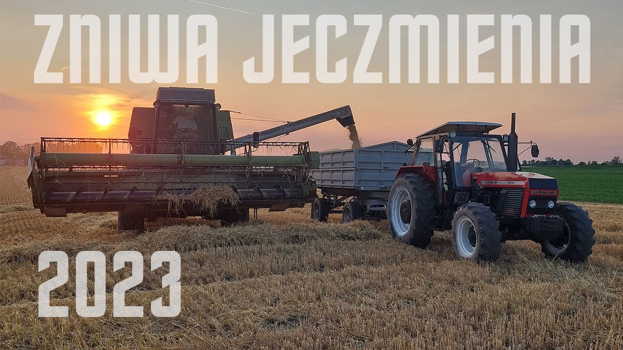 🇵🇱 żniwa jęczmienia 2023 ㋡Fortschritt E 516b☆URSUS