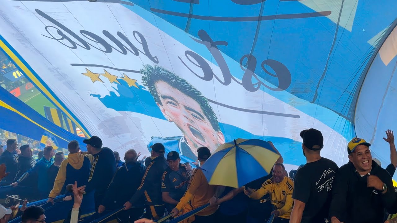 BOCA vs ARGENTINOS | FIESTA DE LA 12 EN LA BOMBONERA