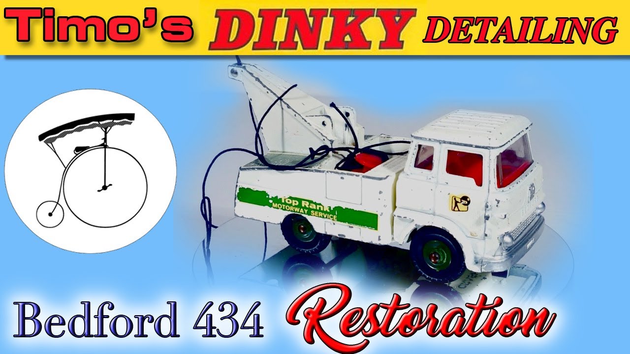 Dinky 434 Bedford Crash Truck Restoration