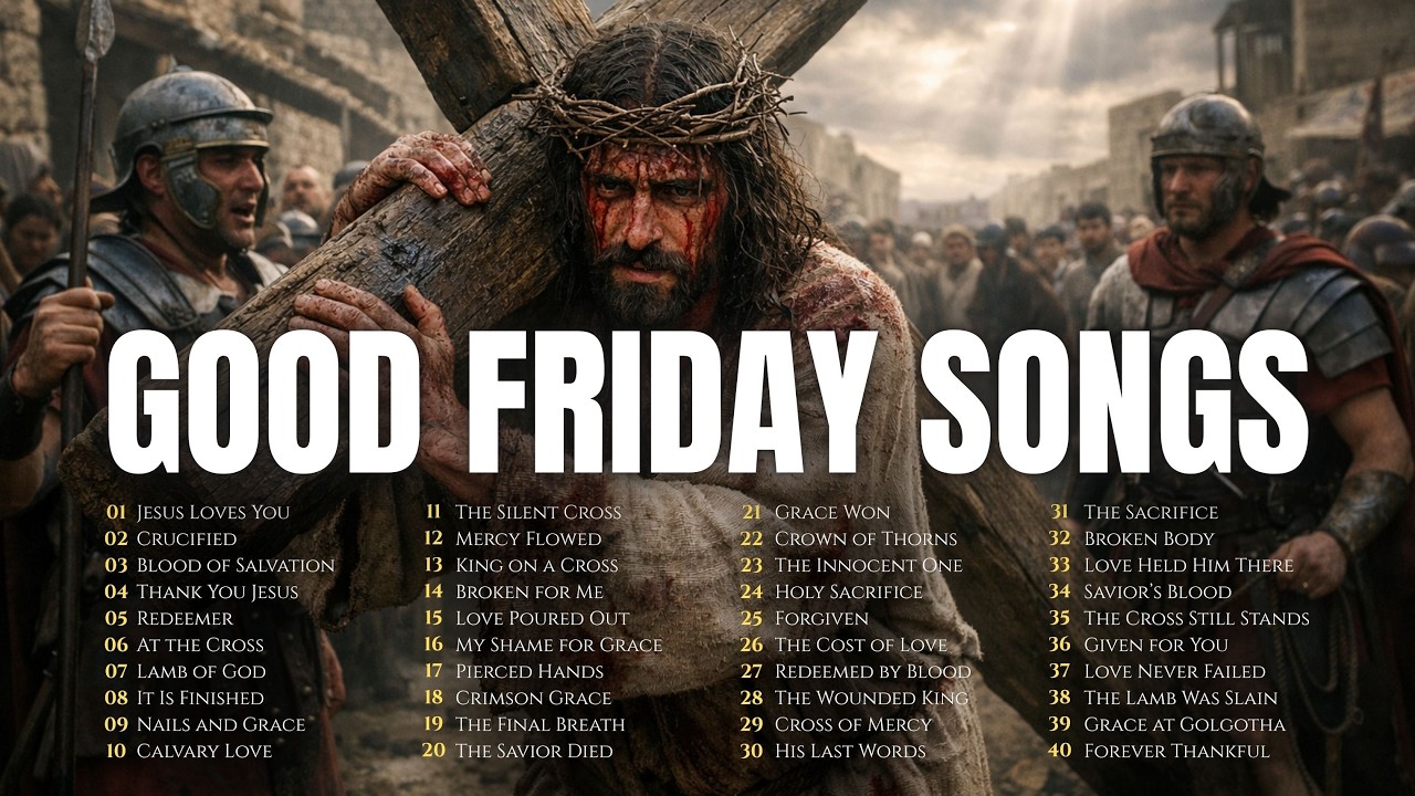 Ultimate Good Friday Playlist 🔥 40 Powerful Worship Songs