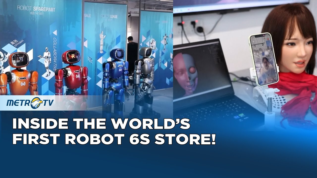 China Opens the FUTURE of Shopping, Robot 6S Store