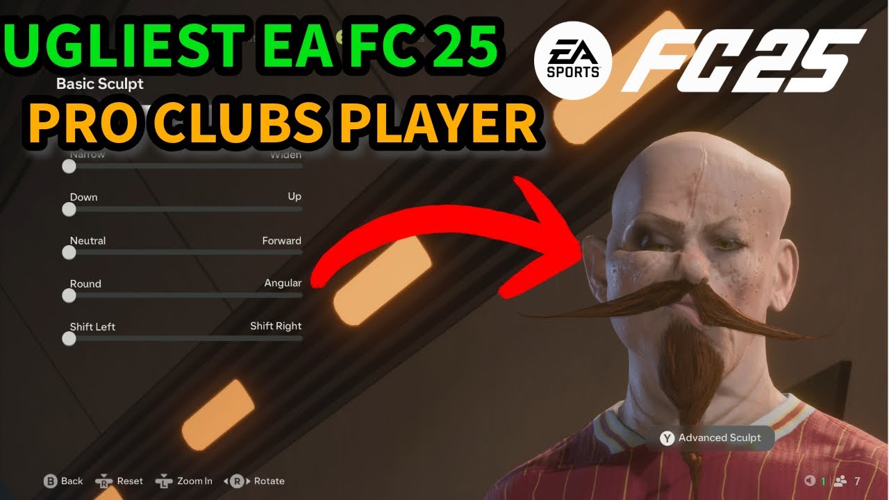 How to Make the Ugliest Pro Clubs Character in EAFC 25!