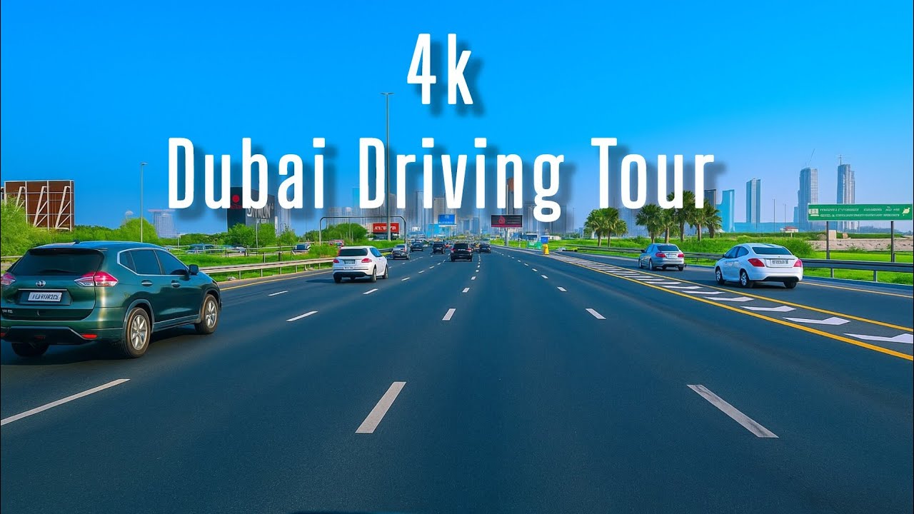 Dubai Ras Al Khor Road Driving Tour 🇦🇪 | 4K UHD | Flamingo Sanctuary & Skyline Views | Dubai UAE