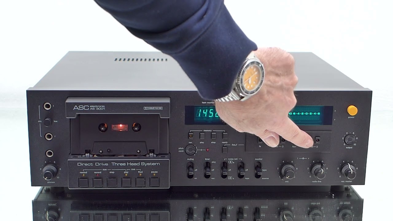XXX-rare ASC AS 3001 with PAPST DD Multidrive MINT fully serviced