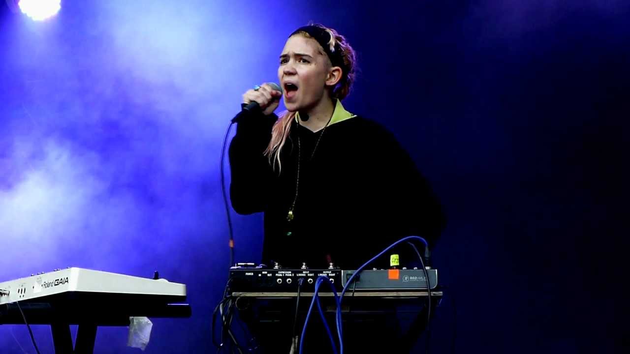 Grimes Be A Body @ Rock En Seine 2012