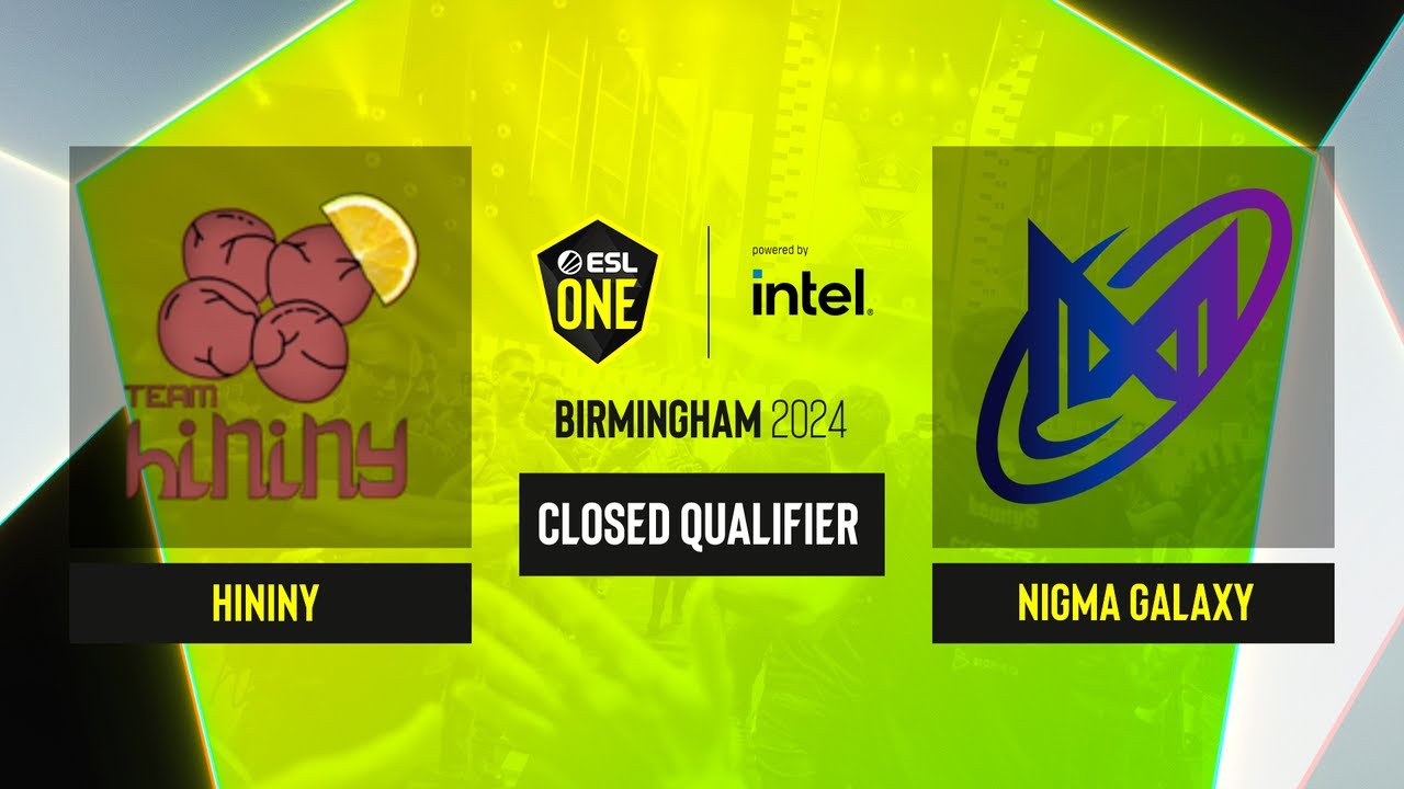 Dota2 - Hininy vs Nigma Galaxy - Game 2 - ESL One Birmingham 2024 - CQ - MENA