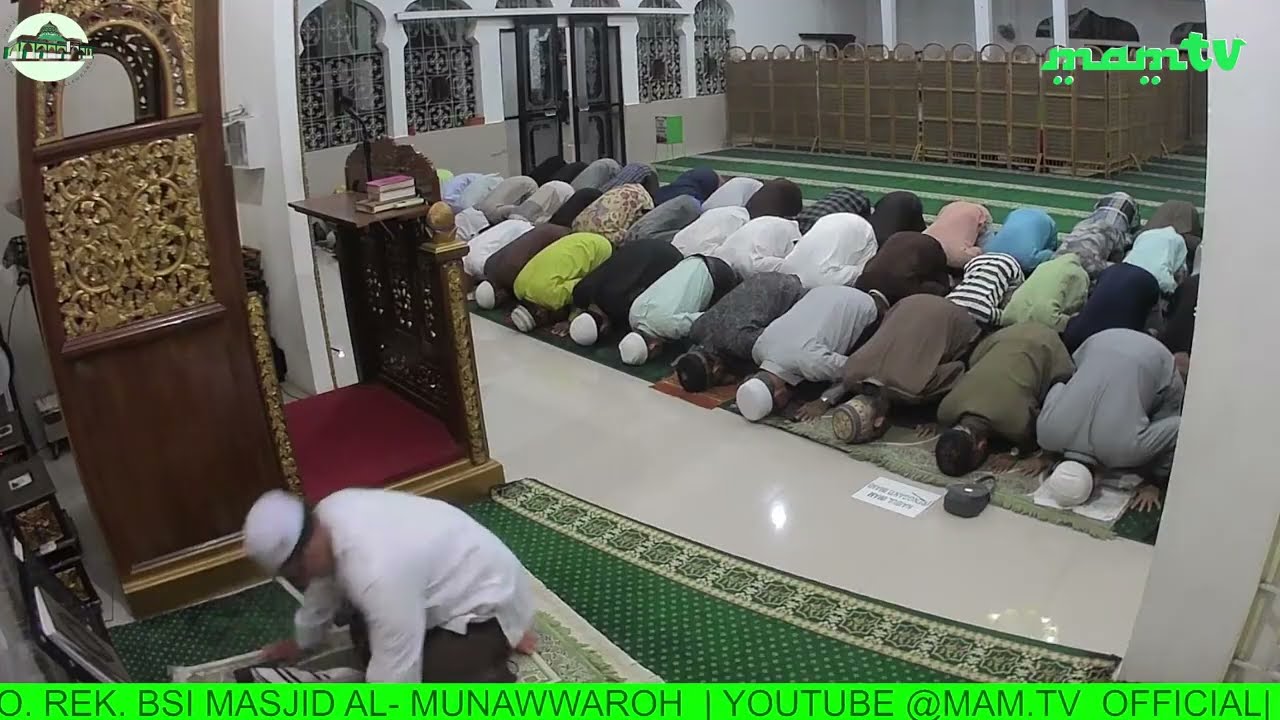 🔴LIVE |  SHOLAT MAGHRIB| MASJID AL-MUNAWWAROH KENTEN PERMAI PALEMBANG