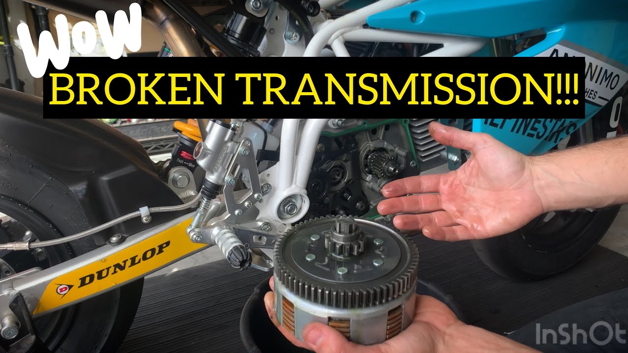 BROKE MY TRANS IN HALF on my 2020 Ohvale 190cc