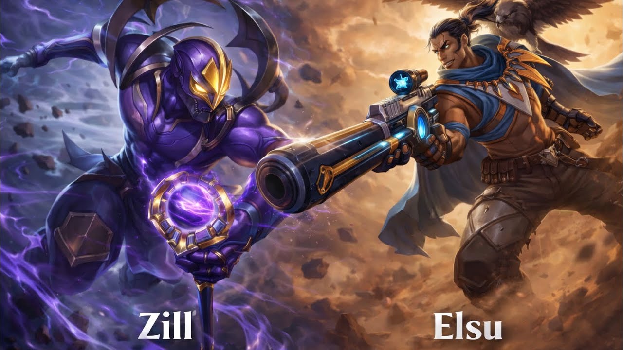 Rov : Zill ป่า ปรับใหม่ vs Elsu ป่า ฝั่งตรงข้าม บอกได้คำเดียวว่า เละ