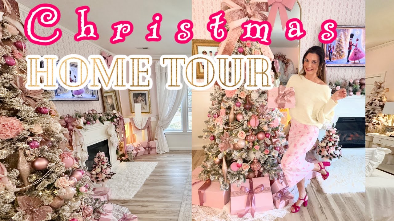 🎄🎀 ✨NEW! CHRISTMAS HOME TOUR 2025~VICTORIAN~LOVE SHACK FANCY~SHABBY CHIC 🎄🎀  ✨I Love Christmas ep 30
