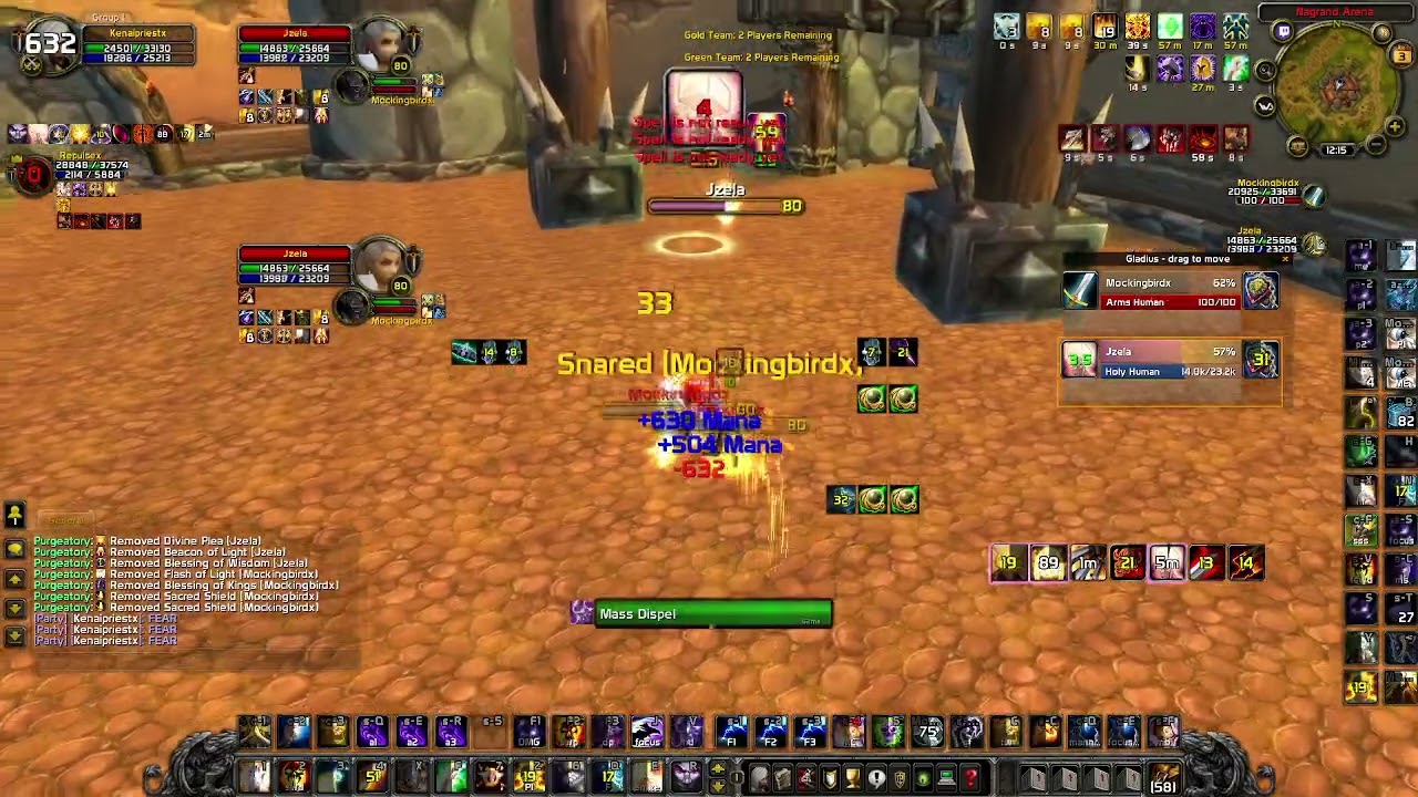 Random Gameplay vs 2.4 WarPal - WoW Warmane