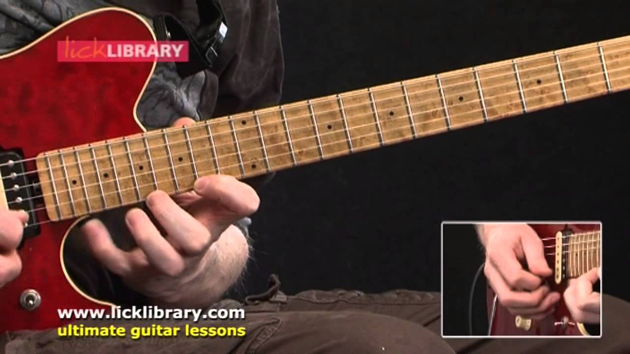 Van Halen Style Guitar Performance by Jamie Humphries - Quick Licks DVD