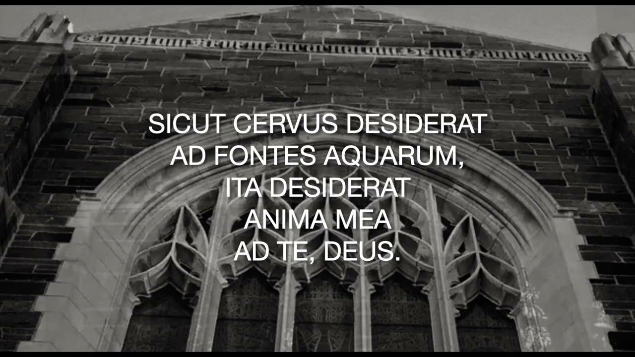 Sicut Cervus, by Palestrina